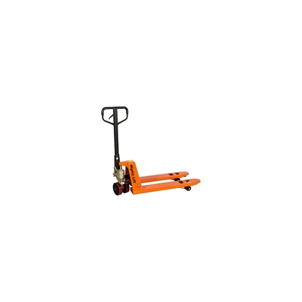 ML2036 Short Narrow Pallet Jack, Wheels Polyurethane on Steel, 20" W